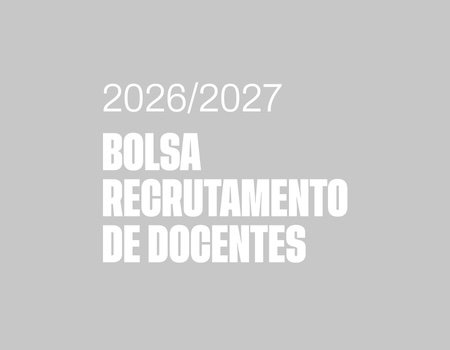 Constituição de bolsa de recrutamento de docentes - ESECS