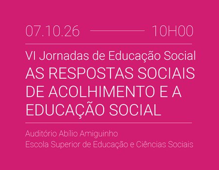 VI Jornadas de Educação Social