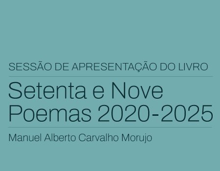 Apresentação do livro de Manuel Morujo